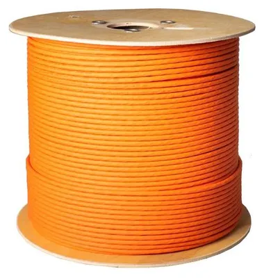 Produktbild von Verlegekabel, Cat. 7 S/FTP, BasePro, orange, 500 m