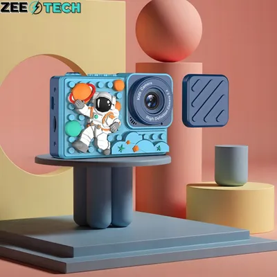 Produktbild von Digitale Kinderkamera 40Mp Selfie-Kamera Spiele + 32Gb Karte