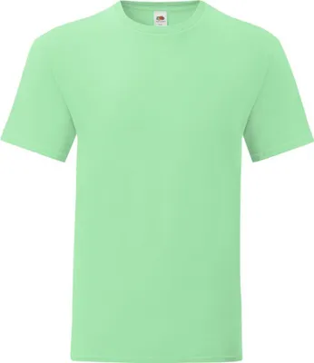 Produktbild von Fruit Of The Loom Herren T-Shirt Iconic PC3389 (3XL) (Neon Mint)