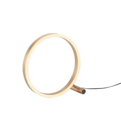 Immagine prodotto di Lampada da tavolo a LED, touch dimmer, anello in ottone opaco, P 28 cm