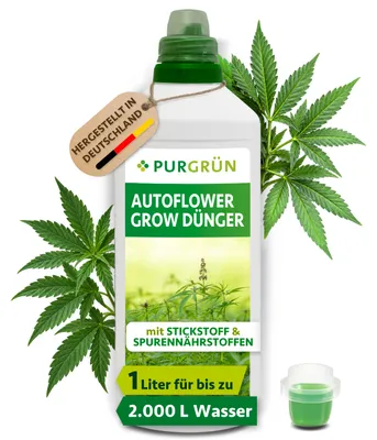 Produktbild von Purgrün Autoflower-Grow-Dünger 1 Liter