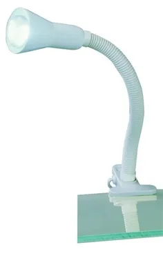 Produktbild von TRIO Klemmleuchte Flexo 5028010-01 weiß, für E14 max. 18 W