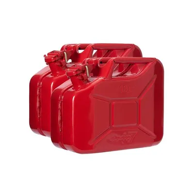 Produktbild von Oxid7 Kraftstoffkanister Metall 2er-Set 10l rot