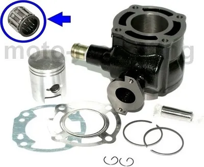 Produktbild von 50 Zylinder 41mm KOLBEN Nadel Lager KIT Set für Suzuki AY 50 Katana Morini 2T Zylinderkit