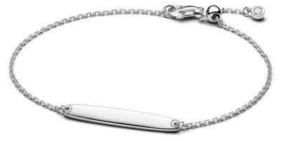 Image de Bracelet à chaîne gravable Pandora 594010C01 Bracelet pour femme, circonférence du bracelet : 16 cm