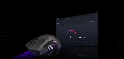 Produktbild von MSI CLUTCH GM51 LIGHTWEIGHT WIRELESS, rechts, Optisch, RF Wireless + Bluetooth + USB Type-C, 26000 DPI, 1 ms, Schwarz