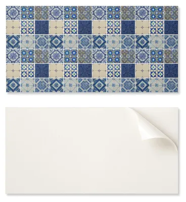 Obrázok produktu pre Vinylová stenová panelová doska pre moderný interiér, rozmer 120 x 60 cm, vzor mozaiky