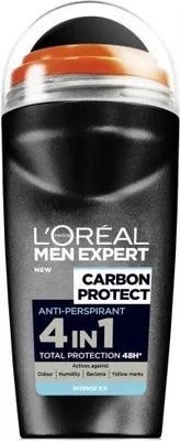 Obrázek produktu pro L´Oréal - MEN EXPERT Carbon Protect Anti-perspirant Roll-on 50ml