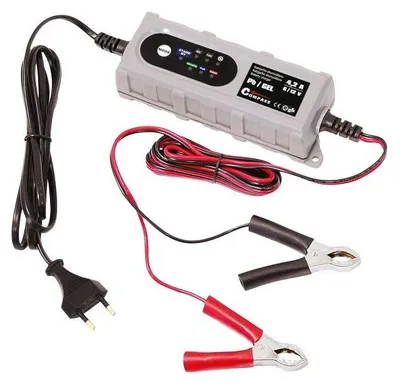 Obrázok produktu pre Compass NABÍJAČKA AKUMULÁTORA MIKROPROCESOROVÁ 4,2 Amp, 6/12 V, PB/GEL, MAX. 120 Ah 07145(MS14)