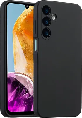 Zdjęcie produktu dla Accezz Liquid Silicone Backcover dla Samsung Galaxy A16 - czarny