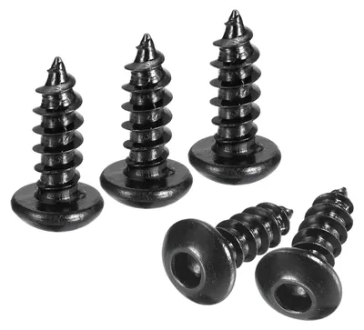 Productafbeelding van M4 x 10mm Zelftappende Binnenzeskant Schroeven - 50 Stuks