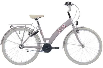Image de Bikefun Vélo enfant 26 Beaucoup d'amour avec Nexus 3 Gears - Adobe Pink