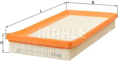 Produktbild von Luftfilter KNECHT LX 1625