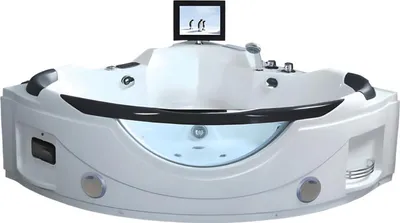 Produktbild von Massagebadewanne Whirlpool Badewanne Blubberbad Spa-Bad Whirlwanne 150x150 cm