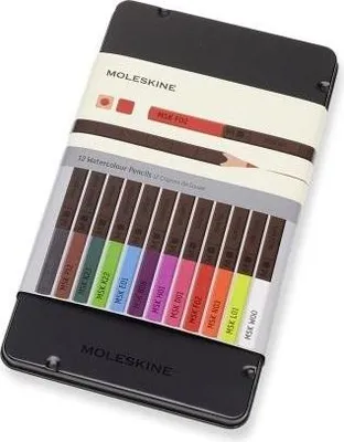 Obrázek produktu pro Pastelky v kovové krabičce 12 barev MOLESKINE