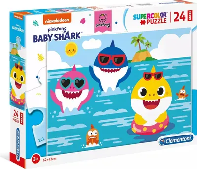 Zdjęcie produktu dla Puzzle 24 elementy MAXI  Baby Shark
