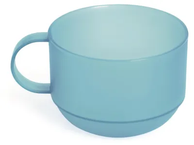 Mok Jumbo 0,50 l, Kunststoff, hellblau, 11x11x8 cm