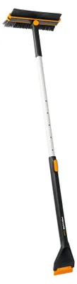 Produktbild von Fiskars X-Series Teleskop- und rotierende Schneebürste und Eiskratzer für das Auto – 1078492