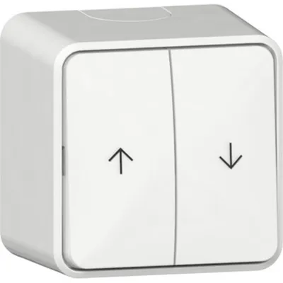 Image de Gira Bouton-poussoir basculant Flèches 315813