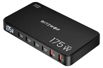 Image de BlitzWolf Blitzwolf BW-S30 6-in-1 Charging Station 4xUSB-C + 2xUSB 175W