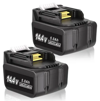 14,4 V 5,0 Ah Akku-Paar für Makita BL1430, Li-Ion, 2 Stück