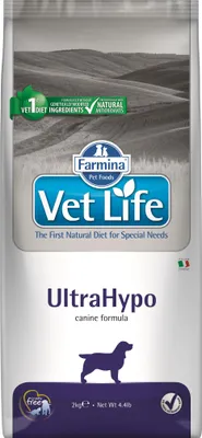 Obrázek produktu pro Farmina Pet Food ULTRAHYPO CANINE, Dospělý jedinec, Obrovský (> 45 kg), Na ryby, 2 kg
