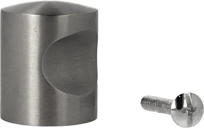 Produktbild von Möbelknopf Schrankknopf Edelstahlknopf Schubladenknopf Türgriff Möbelgriff ø25mm