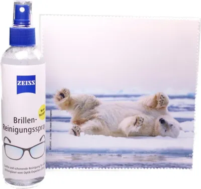 Produktbild von Mikrofasertuch "Eisbär auf Eisscholle"  Größe 18,5*18,5 cm von La Kelnet