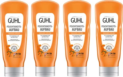 Image de Après-shampooing hydratant et nourrissant Guhl à l'huile d'argousier, paquet de 4 200 ml