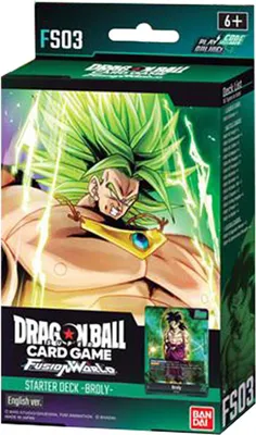 Immagine prodotto di Dragon Ball Super TCG Fusion World - FS03 - Inglese - Mazzo Iniziale Gioco di Carte