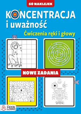 Imagen del producto de Koncentracja i Uważność Nowe Zadania - książka dla dzieci