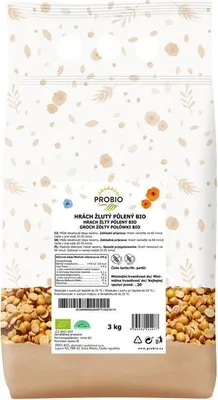 Obrázek produktu pro Hrách žlutý půlený3 kg PROBIO