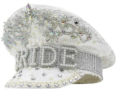 Produktbild von Festlicher Hut mit Pailletten für Hochzeiten und Feiern