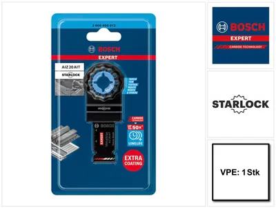 Produktbild von EXPERT MetalMax AIZ 20 AIT Tauchsägeblatt für Multifunktionswerkezeuge, 40x20 mm