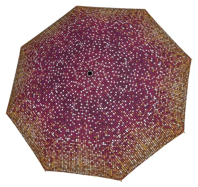 Produktbild von doppler Taschenregenschirm Regenschirm Fiber Magic Printed Pattern Twinkle Berry beere