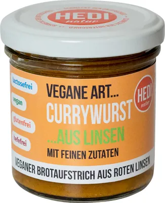 Produktbild von Vegane Art - Currywurst aus Linsen 140g