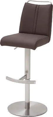 Produktbild von Barhocker Giulia A Barstuhl Leder Braun