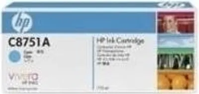 Produktbild von HP C8751A Cyan Original Ink Cartridge, Standardertrag, Cyan, Tinte auf Farbstoffbasis, 1 Stück(e)
