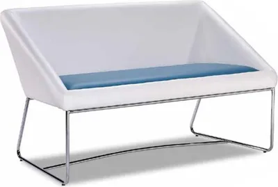 Produktbild von Wartezimmer Bank Wartestuhl Möbel Relax Design 2 Sitzer Couchen Lounge