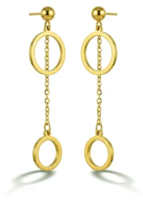 Immagine prodotto di Orecchini lunghi placcati oro Gold Aurole VWE260592G