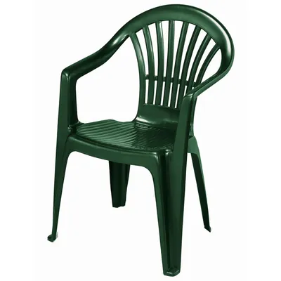 Produktbild von Kunststoff Stapelstuhl Bistrostuhl Gartenstuhl "ALTEA" Grün