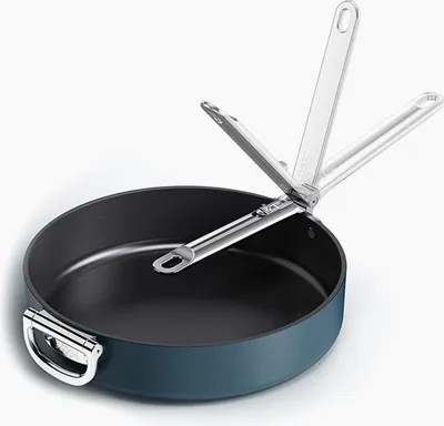 Immagine prodotto di Joseph Joseph Space, tegame rotondo per tutti gli usi, blu, Vetroceramica, 232 °C, alluminio