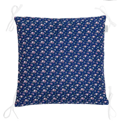Produktbild von Kissenbezug Fairy Flore - 40 x 40 cm - Marineblau | by SEVIRA KIDS