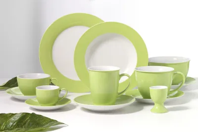 Produktbild von Müslischalen 520ml 6er Set Doppio grün