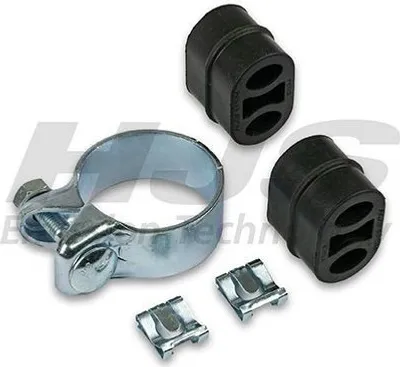Produktbild von HJS 82 14 2781 Montagesatz Auspuffanlage Abgasanlage für OPEL ZAFIRA B (A05) Astra H Caravan (A04) Astra H Schrägheck (A04) Astra H GTC (A04)