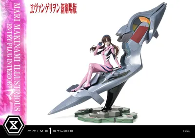 Produktbild von Rebuild of Evangelion Ultimate Premium Masterline Series Statue 1/4 Mari Makinami Illustrious Normal Ver. 64 cm
