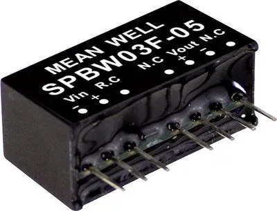 Obrázek produktu pro MEAN WELL SPBW03G-12 Napájecí zdroj a měnič napětí (SPBW03G-12)