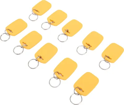 Image de 10pcs cartes IC -ID lisibles inscriptibles double fr��quence Clé d'acc��s multifonctions pour zones r�sidentielles Parkings Entreprises Centres commerciaux