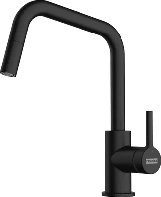 Obrázek produktu pro Franke LINA U DOCCIA, Standardní, Černá, Mosaz, Páková rukojeť, Samostarný, 3,5 cm