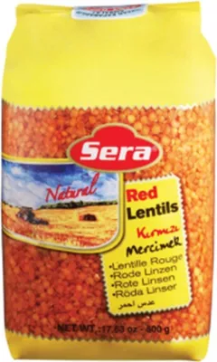 Produktbild von Rote Linsen – Die ideale Zutat für Ihre Lieblingssuppe 500g